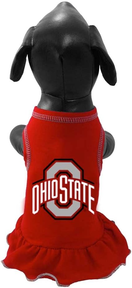 ohio state dog cheerleader outfit