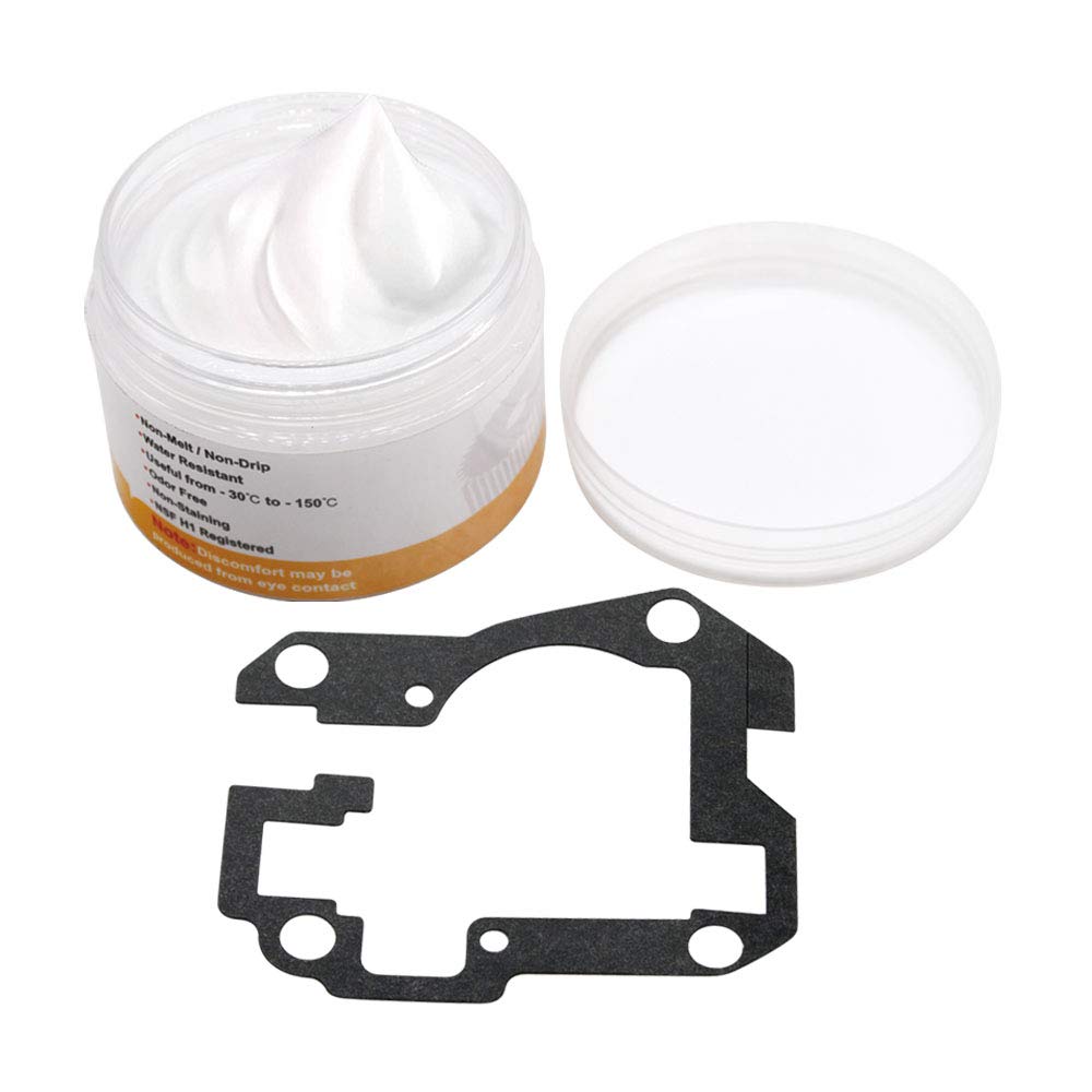 4 Oz Food Grade Grease for Kitchen Aid Stand Mixer, Widely Used in Most Kitchen Mixers, Food Safe Lubricant, Reduce The Wear of Mixer Gear Parts, Contain 9709511 4162324 Gasket and Spatula