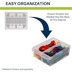 Akro-Mils 24-Drawer Plastic Drawer Storage Cabinet