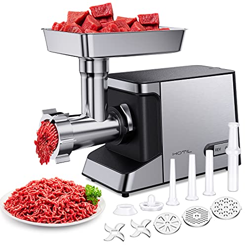 Electric Meat Grinder, Sausage Stuffer Maker,Rated 2.5HP 1800W,Heavy Duty 3 in 1 Food Grinders