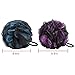 TARTINY Bath Sponge Mesh Loofahs Pouf Brush Shower Ball Large 4-Pack (75g/pcs),Eco-friendly Exfoliating Mesh Brush Pouf Bath Shower Ball Sponge 4 Colors-Exfoliate, Cleanse, Soothe Skin