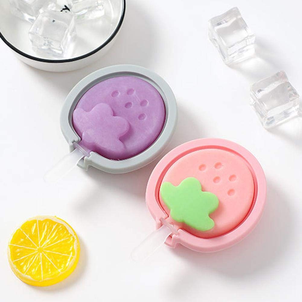 Jannyshop Molde de paletas de Silicona para paletas de Hielo Molde ...