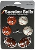 Sport Sneaker Balls, 3 Pair x 2 Pack