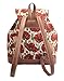 Signare Tapestry Fashion Backpack Rucksack for Women with Poppy Flower Design(RUCK-POP)