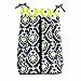 Trend Lab Waverly Rise and Shine Diaper Stacker, Black/White