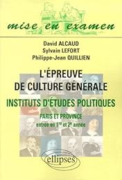 L' épreuve de culture générale