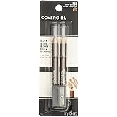 CoverGirl Brow & Eye Makers Brow Shaper & Eyeliner, Soft Brown 510, .06 oz (Pack of 4)