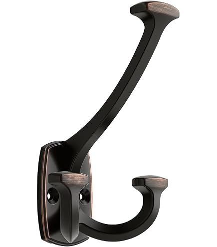 Amerock H37004ORB | Vicinity Triple Prong Decorative Wall Hook | 4