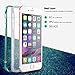 iPhone 6s Plus Case, Ansiwee Reinforced Frame Crystal Highly Durable Shock-Absorption Flexible Soft Rubber TPU Bumper Hybrid Protective Case for Apple iPhone 6s/6 Plus 5.5inch (Mint Green)