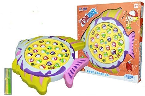 Children's Toy Cat Fishing Machine 2 Children 1-3 Years Old Baby Puzzle Large Electric Water Nonmagnetic Package