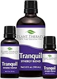 Tranquil Synergy Essential Oil Blend. 10 ml. 100% Pure, Undiluted, Therapeutic Grade. (Blend of: Bergamot, Patchouli, Blood Orange, Ylang Ylang and Grapefruit)