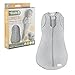 Woombie Convertible Vented Swaddle - Swaddle Converts to Wearable Blanket for Babies Up to 6 Months (Twilight Heathered Grey, Mega Baby 20-25 lbs)