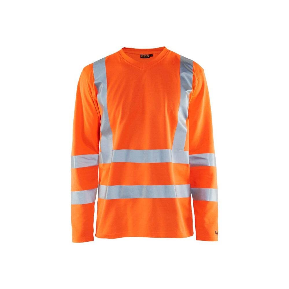 Blakläder 338110705300XXXL Size 3X-Large Cl.3 "High Vis/UPF 50+" Long Sleeve Shirt - Orange