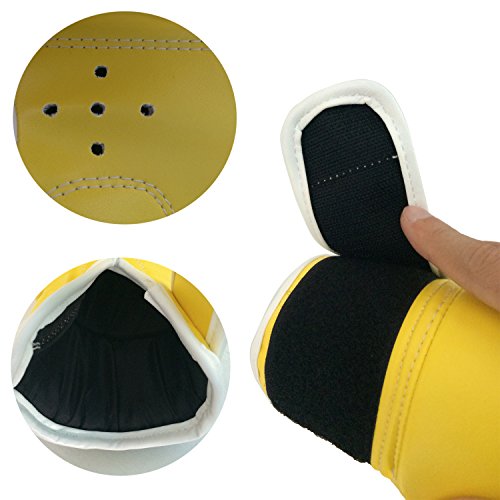 Dtown 4oz Childrens Training Gloves for Boxing Muay Thai Sparring MMA Fighting Gloves PU Leather for Boys Girls