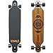 RIMABLE Bamboo Drop Through Longboard (41 Inch, Polynesian)