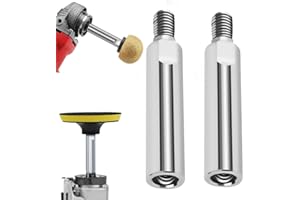 ANYSENT Angle Grinder Extension Rod,2025 Upgrade M10 Thread Polishing Machine Adapter Lever,Angle Grinder Extension for 100 Type Angle Grinder Polisher (2 PCS)