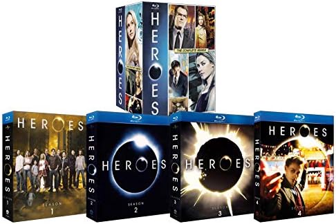 Amazon.com: Heroes: The Complete Series (inc. Heroes Reborn) Blu