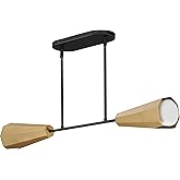 Maxim Lighting 10816SWBKAB Rizzo - 2 Light Linear Pendant-4.75 Inch Tall and 36.75 Inch Wide