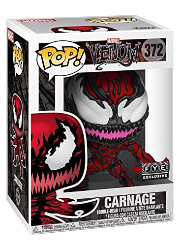 POP Funko Marvel 372 Venom Carnage Exclusive Vinyl Bobblehead Figure