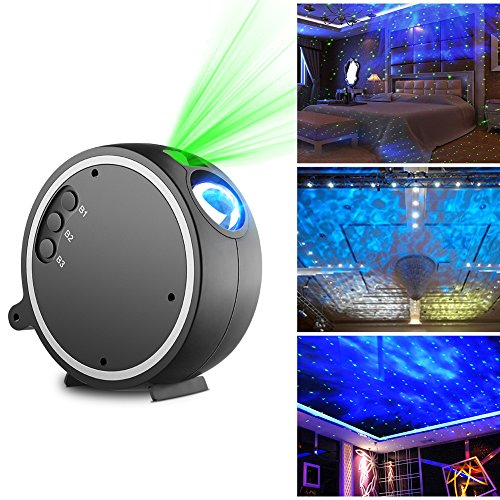 Projector Light ,Kingtoys LED Projection Romantic Night lamp , Blue Star Light Suitable for Birthday Parties, Family Party, KTV, Disco, Dance Halls, Clubs, Bars, Karaoke , Kids Party, Dance Floor