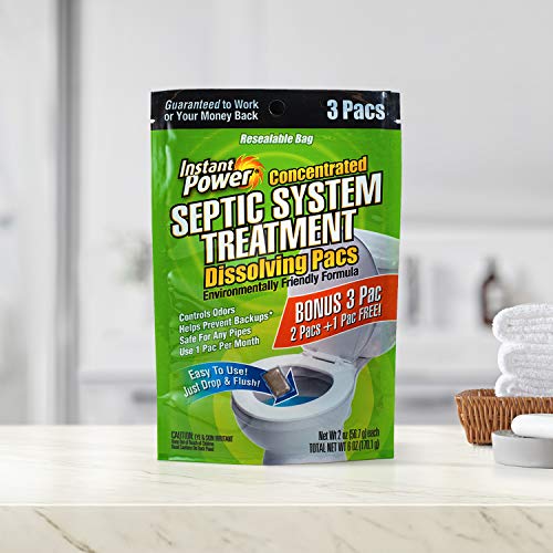 Instant Power Septic System Treatment Dissolving Pacs Pricepulse