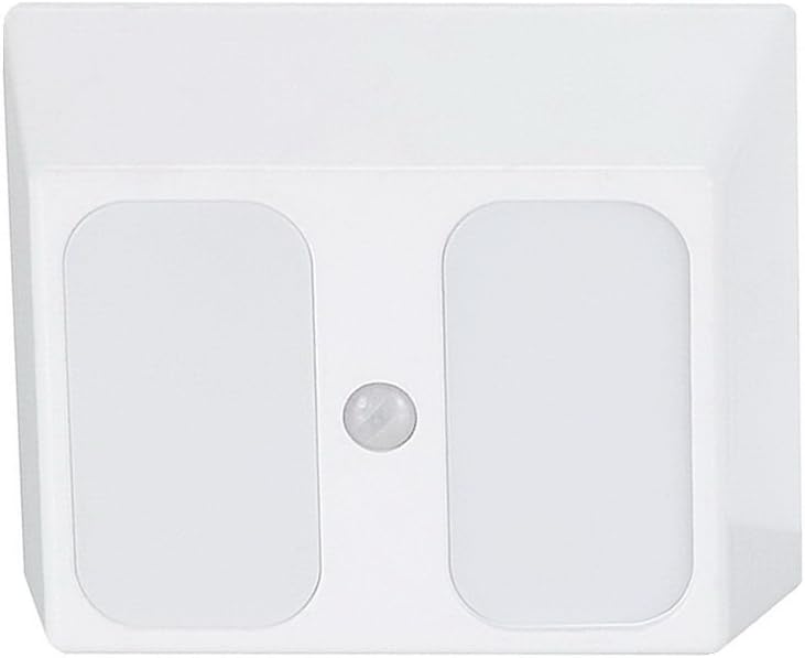 Motion Sensor Light, RTSU Closet Cabinet Step Light Battery Power Operated Indoor Security Stick on Anywhere Portable Wireless Motion-Activated LED Night Light Lamp (White Light, 0.5W, 20Lumens)