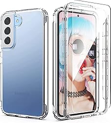 IDweel Clear Galaxy S22 Plus Case with Tempered