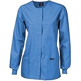 Dagacci Medical Uniform Original Fit Crew Round Neck Warm-Up Jacket