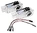 JIAFENG 2 Pcs Car Door LED Light HD Projector Shadow Lights For Audi A4 A3 A6 Q7 Q5 A1 A5 TT A8 Q3 A7 R8 RS