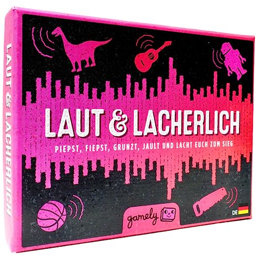 Gamely Laut &Amp; Lächerlich: Das Urkomische Partyspiel Der Lächerlichen Laute, In Taschengröße | Das Familienfreundliche Kartenspiel, Das Die Ganze Familie Zum Lachen Bringt. (Erste Auflage)