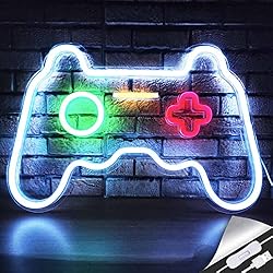 LED Game Neon Sign Gamepad Shape LED Sign Light