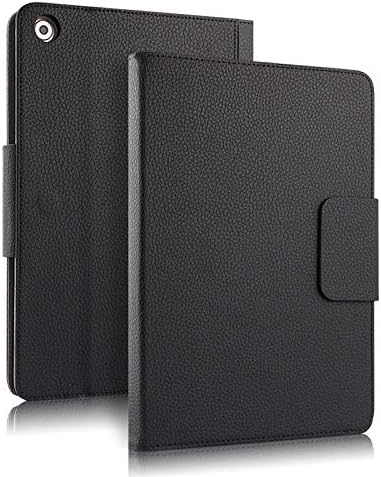 Dpowro Huawei MediaPad M5 Pro 10.8 Inch Case Luxury PU Leather Wallet Flip Protective Appears Case Cover with Card Slots and Stand for Huawei MediaPad M5 Pro 10.8 Inch Black
