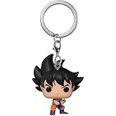 Funko POP! Keychain: Dragon Ball Z - Goku with Kamehameha | Official Anime Merch - Mini Figurine Keyring for Keys, Bags and Backpacks - Stocking Filler and Party Bag Gift
