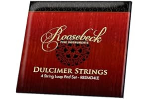 Roosebeck String set for 4-String Mountain Dulcimer, Loop Ends