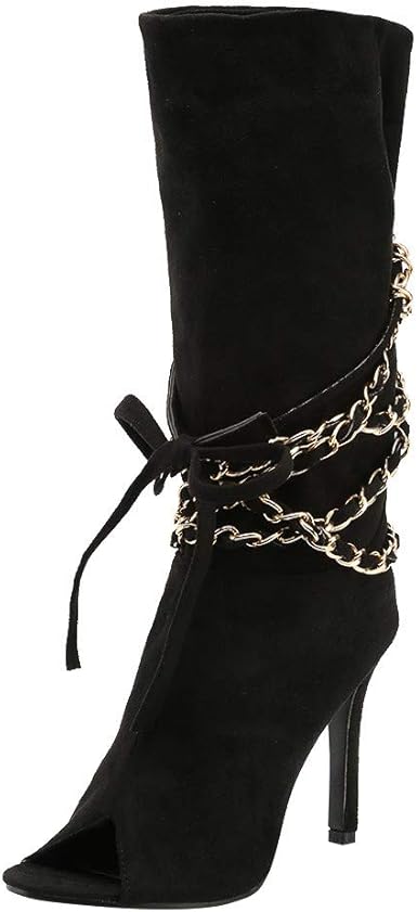high heel martin boots