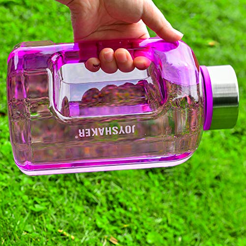 BOTTLED JOY Water Jug 75oz Water Bottle 2.2L Large Water Bottle Clear