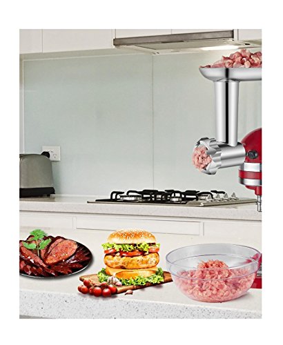 Food Meat Grinder Attachment for Kitchenaid Stand Mixers-Surdy Mixer Accessories as Food Processor Chopper