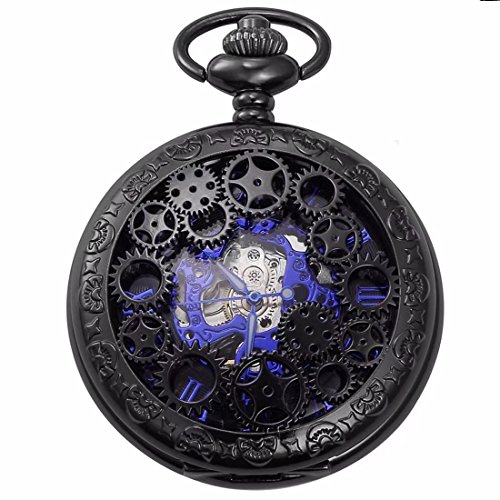 steampunk wooden watch