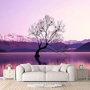 Wall Murals for Bedroom Beautiful Nature Norway Natural Landscape Large Removable Wallpaper Peel and Stick Wall Stickers - 66x96 inches