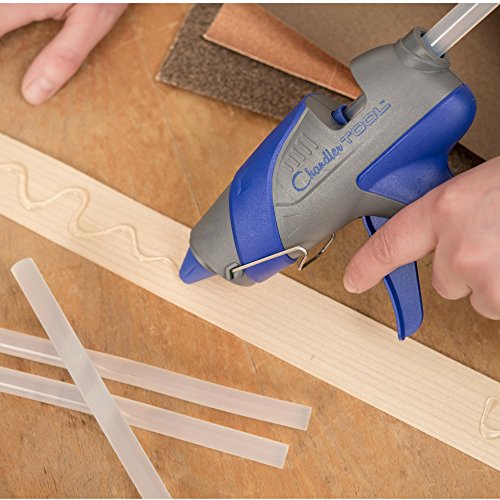 Chandler Tool Hot Glue Gun Kit w 12 Hot Glue Sticks & Patented Stand-Up Glue Gun Stand For Arts Crafts School Home Repair DIY - Thumbnail 5