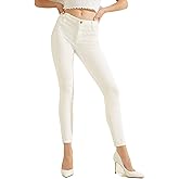 Guess Womens Mid-Rise Stretch Skinny Jeans