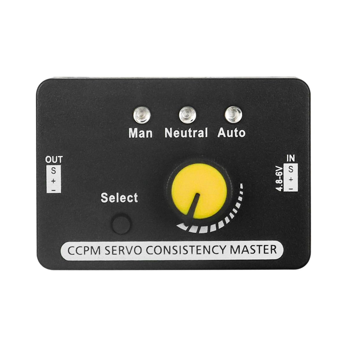 DollaTek 2 Pack RC Servo Tester Centring Tool ESC Motor Checker Built-in BEC 3CH High Precision for Aircraft Remote Control Models