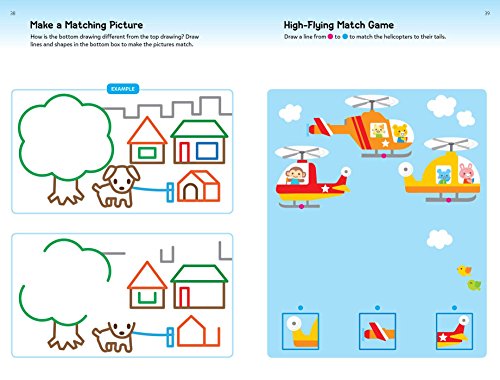 Play Smart Play Again Picture Puzzles: Wipe-off Workbook with Erasable Marker (19) - Thumbnail 4