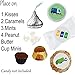 MAGJUCHE Garbage Trash Truck Party Candy Stickers, Boy Birthday Party Supplies, Sticker Labels for Favors, Decorations, Fit, 304 Count