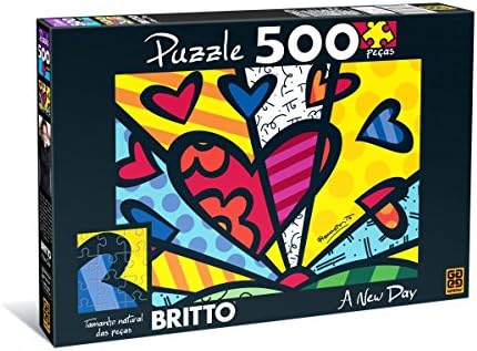 ROMERO BRITTO A NEW DAY PUZZLE 500 PCS