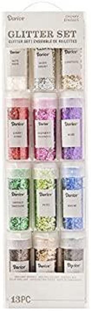 30029677 Darice® 13-pc Chunky Glitter Set: Assorted Colors