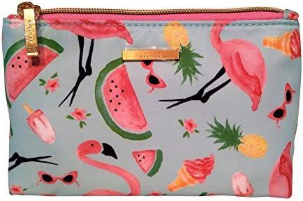 Kestrel Bags Cosmetic Bag (Flamingo Summer) (Pencil Case)