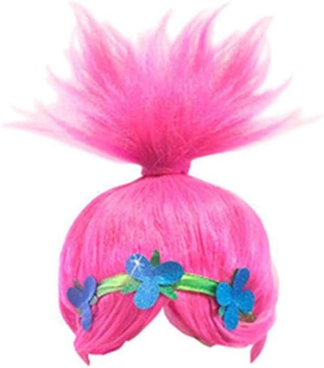 Girls Poppy Dress Christmas Cosplay Wigs for Costume