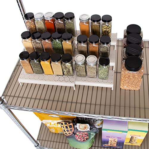 Seville Classics Wired Shelf Liners, Fitted, Non Adhesive, Water