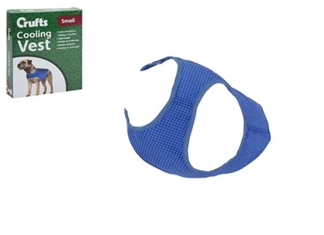 Crufts Pet Cooling Vest in Colour Box, Small